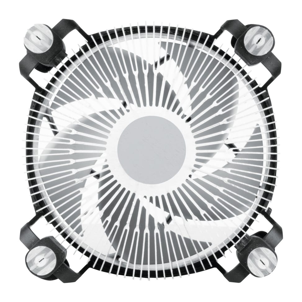 ARCTIC Alpine 17 Processeur Refroidisseur d'air 9,2 cm Noir, Argent 1 pièce(s) (ACALP00040A) — image 6