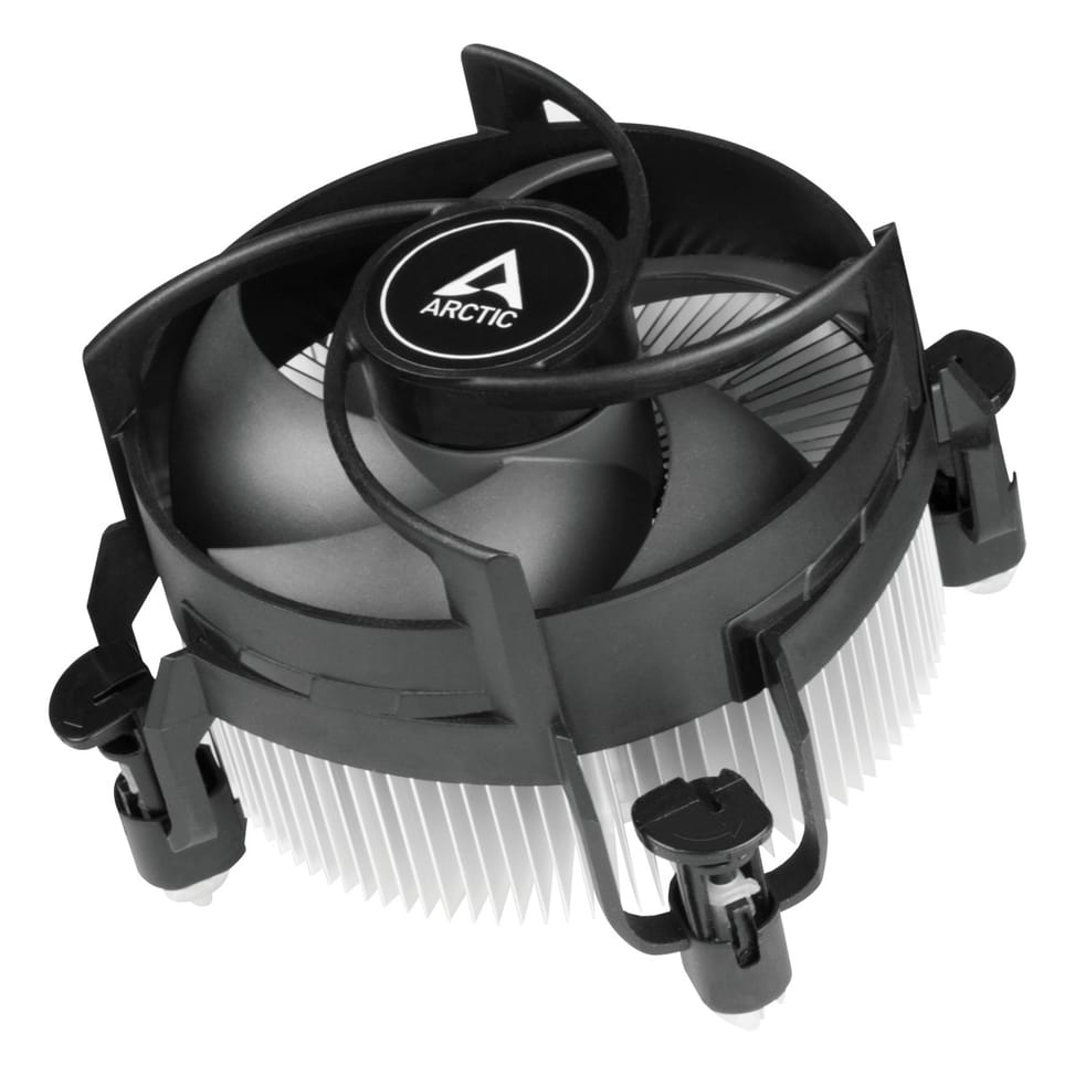 ARCTIC Alpine 17 CO Processeur Refroidisseur d'air 9,2 cm Noir, Argent 1 pièce(s) (ACALP00041A) — image 1