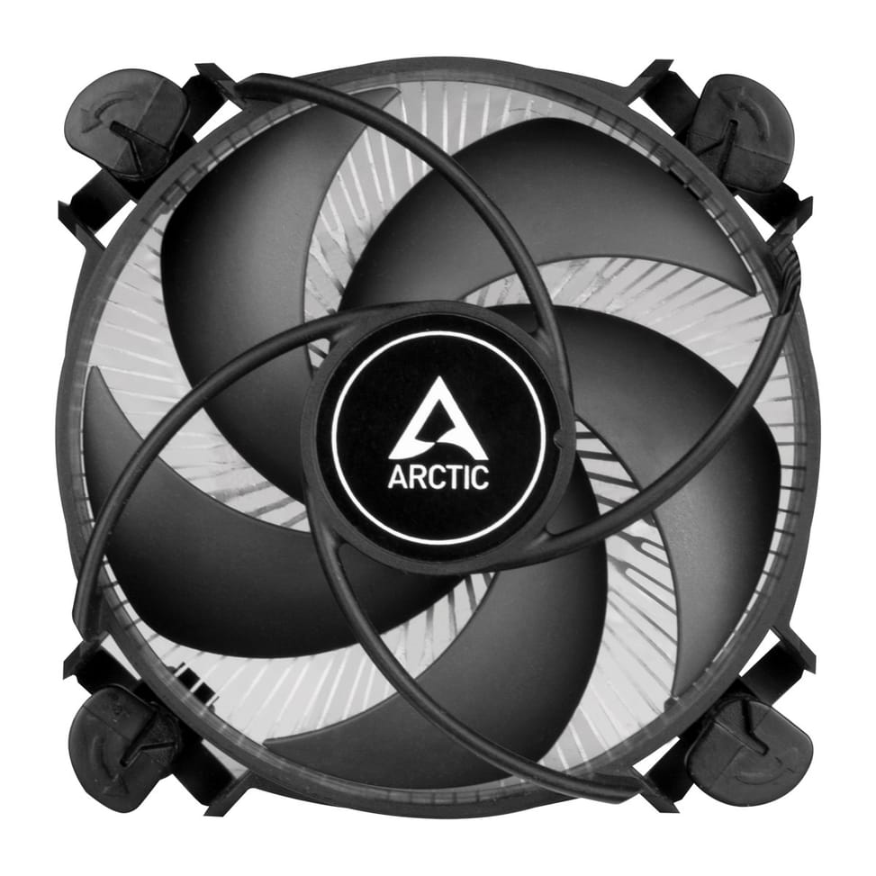 ARCTIC Alpine 17 CO Processeur Refroidisseur d'air 9,2 cm Noir, Argent 1 pièce(s) (ACALP00041A) — image 4