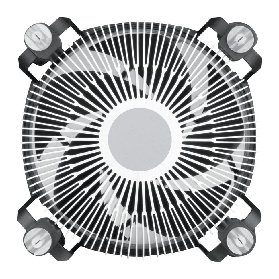 ARCTIC Alpine 17 CO Processeur Refroidisseur d'air 9,2 cm Noir, Argent 1 pièce(s) (ACALP00041A) — image 6
