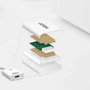 ATEN Adaptateur actif Mini DisplayPort vers HDMI 4K Adaptateur actif Mini DisplayPort vers HDMI 4K (VC981-AT) — image 4