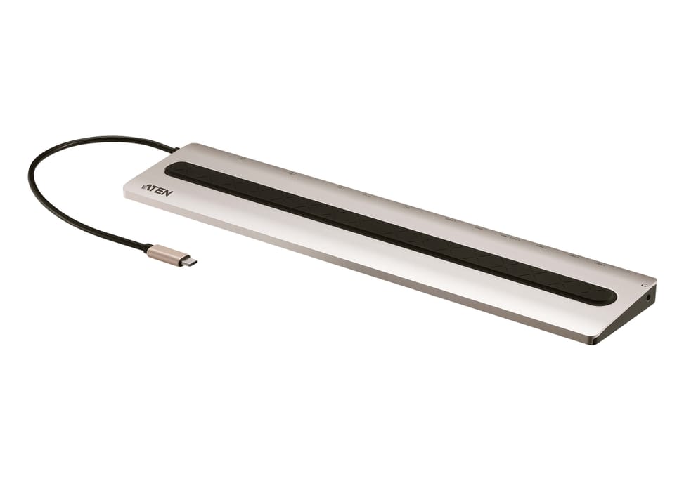 ATEN Station d’accueil multiports USB-C avec transfert de l’alimentation (UH3237-AT) — image 1