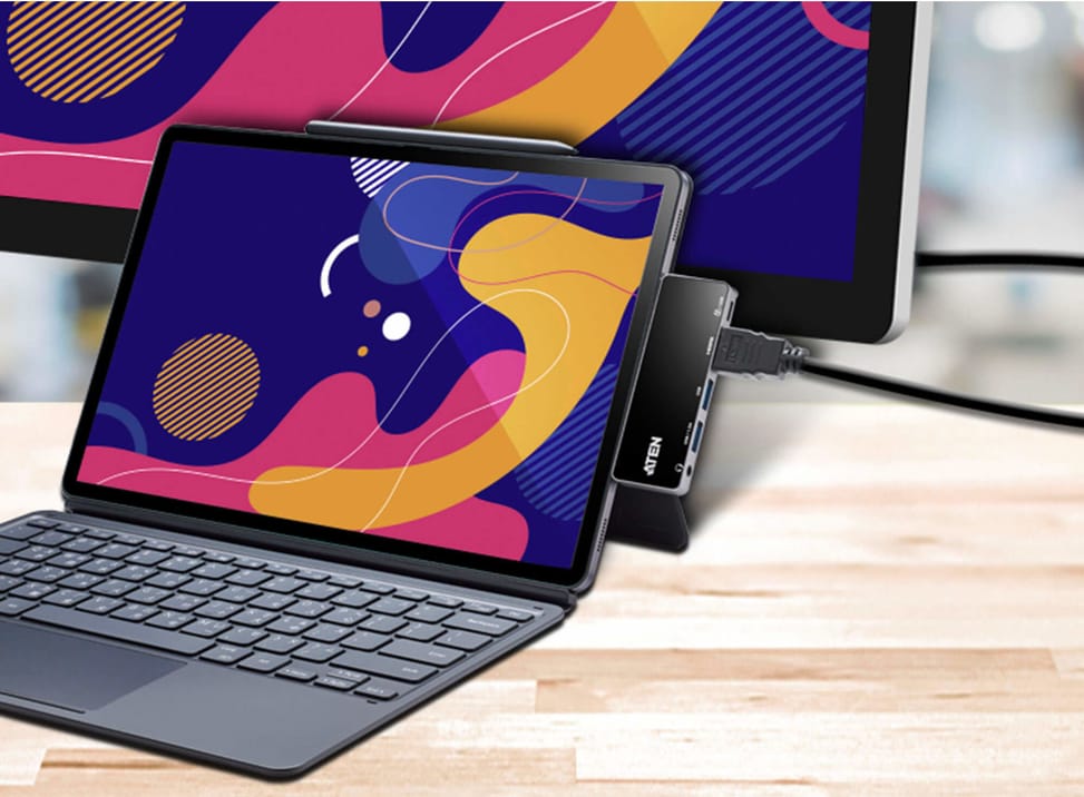 ATEN Station d’accueil de voyage USB-C avec transfert de puissance (UH3238-AT) — image 6