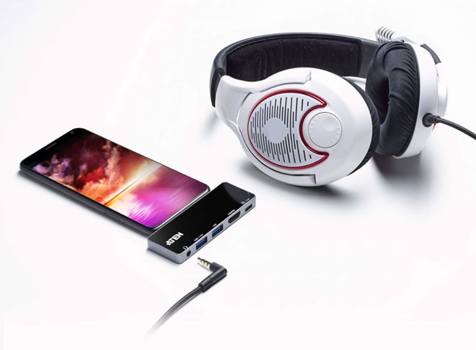 ATEN Station d’accueil de voyage USB-C avec transfert de puissance (UH3238-AT) — image 7