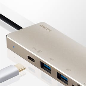 ATEN Mini station d’accueil multiport USB-C avec transfert de puissance (UH3239-AT) — image 8