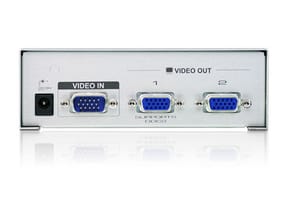 ATEN Séparateur VGA 2 ports (350MHz) 1920 x 1440@60Hz, 350 MHz, VGA, DC 9V, 130x75.1x44 mm (VS92A-AT-G) — image 2
