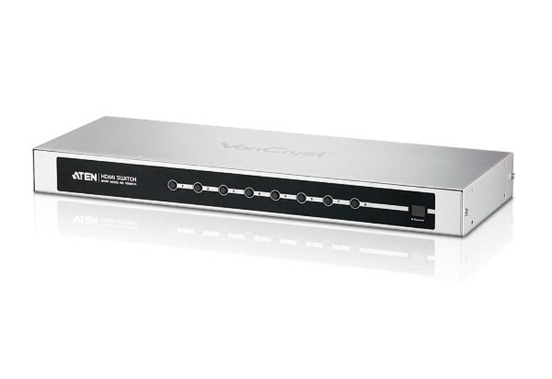 ATEN Commutateur audio-vidéo HDMI à 8 ports , avec télécommande infrarouge (VS0801H-AT-G) — image 1
