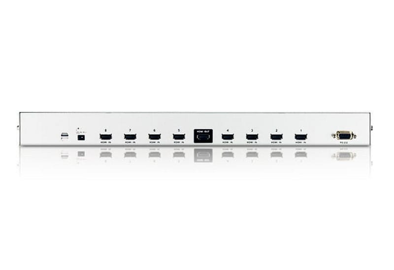 ATEN Commutateur audio-vidéo HDMI à 8 ports , avec télécommande infrarouge (VS0801H-AT-G) — image 2
