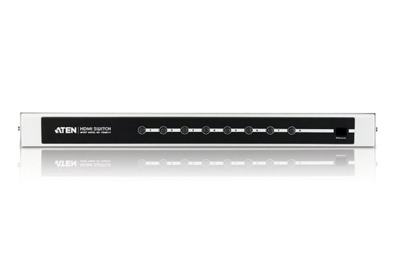 ATEN Commutateur audio-vidéo HDMI à 8 ports , avec télécommande infrarouge (VS0801H-AT-G) — image 3