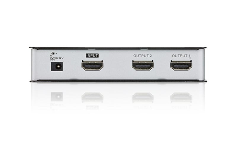ATEN Séparateur HDMI 4K 2 ports 10.2 Gb/s, 340 MHz, 2x HDMI, HDCP, 125x80x25 mm  (VS182A-AT-G) — image 2