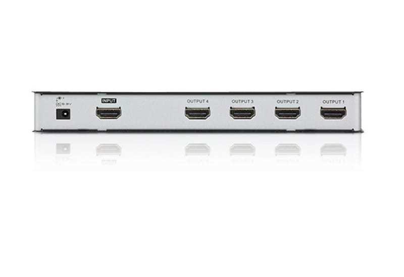 ATEN Séparateur HDMI 4K 4 ports 10.2 Gb/s, 340 MHz, 4x HDMI, HDCP, 200x80x25 mm  (VS184A-AT-G) — image 2