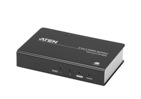 ATEN Répartiteur HDMI True 4K à 2 ports 18 Gb/s, 600 MHz, 2x HDMI, HDCP, 125x80x25 mm (VS182B-AT-G)