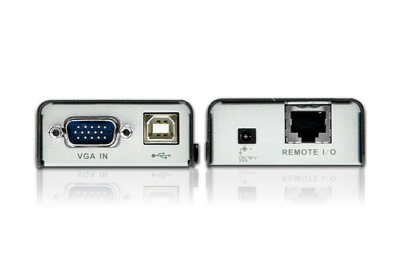 ATEN Extension Mini KVM Cat 5 VGA USB (1280 x 1024@100m) Extension Mini KVM Cat 5 VGA USB (1280 x 1024@100m)  (CE100-AT-G) — image 3