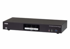 ATEN Commutateur KVMP™ deux affichage DisplayPort 4K 2 ports USB 3.0 (CS1942DP-AT-G)
