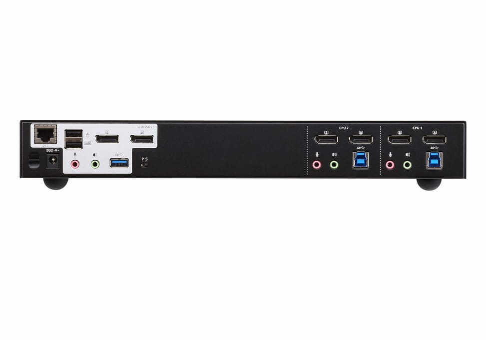 ATEN Commutateur KVMP™ deux affichage DisplayPort 4K 2 ports USB 3.0 (CS1942DP-AT-G) — image 2
