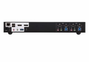 ATEN Commutateur KVMP™ deux affichage DisplayPort 4K 2 ports USB 3.0 (CS1942DP-AT-G) — image 2