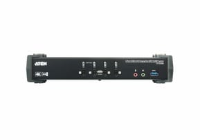ATEN Commutateur KVMP™ MST DisplayPort 4K 4 ports USB 3.0 (câbles inclus) (CS1924M-AT-G) — image 3