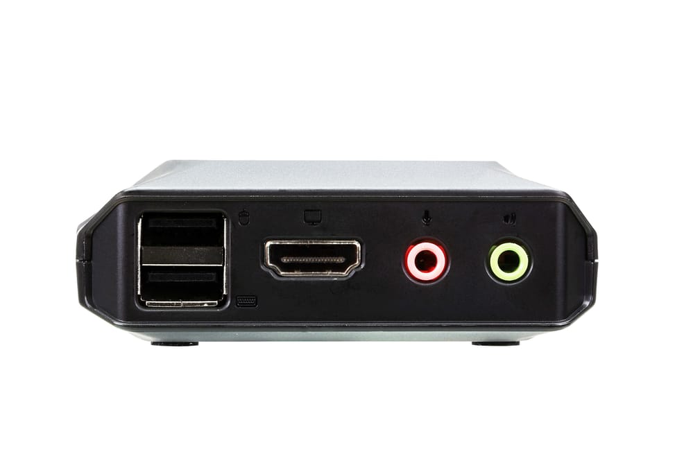 ATEN Commutateur KVM câble HDMI 4K USB 2 ports avec sélecteur de port distant (CS22H-AT) — image 3