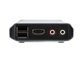 ATEN Commutateur KVM câble HDMI 4K USB 2 ports avec sélecteur de port distant (CS22H-AT) — image 3