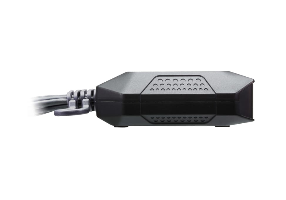 ATEN Commutateur KVM câble HDMI 4K USB 2 ports avec sélecteur de port distant (CS22H-AT) — image 5