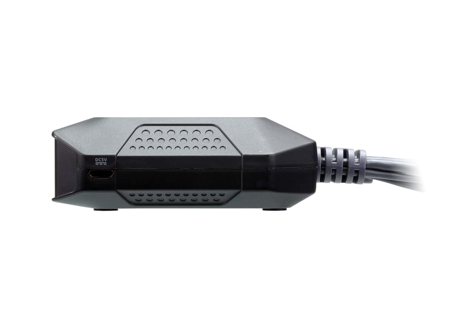 ATEN Commutateur KVM câble HDMI 4K USB 2 ports avec sélecteur de port distant (CS22H-AT) — image 6