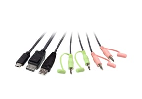 ATEN Commutateur KVM hybride DisplayPort 2 ports USB-C Commutateur KVM hybride DisplayPort 2 ports USB-C (CS52DP-AT) — image 3