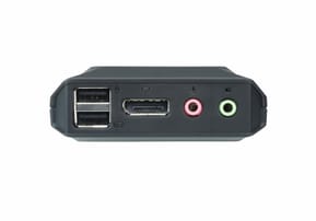 ATEN Commutateur KVM câble DisplayPort USB 2 ports avec sélecteur de port distant (CS22DP-AT) — image 4