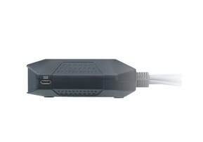 ATEN Commutateur KVM câble DisplayPort USB 2 ports avec sélecteur de port distant (CS22DP-AT) — image 6