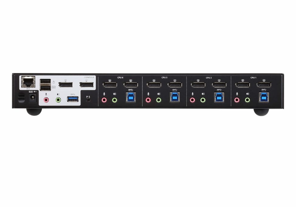 ATEN Commutateur KVMP™ deux affichage DisplayPort 4K 4 ports USB 3.0 (CS1944DP-AT-G) — image 2