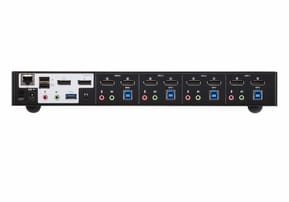 ATEN Commutateur KVMP™ deux affichage DisplayPort 4K 4 ports USB 3.0 (CS1944DP-AT-G) — image 2