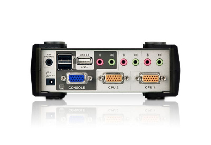 ATEN Commutateur KVMP™ VGA/audio PS/2-USB 2 ports avec OSD (CS1732B-AT-G) — image 2