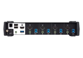 ATEN Commutateur KVMP™ HDMI 4K 4 ports USB 3.0 avec mode de mélangeur audio (CS1824-AT-G) — image 2