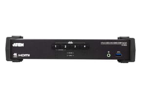 ATEN Commutateur KVMP™ HDMI 4K 4 ports USB 3.0 avec mode de mélangeur audio (CS1824-AT-G) — image 3