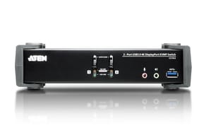 ATEN Commutateur KVMP™ DisplayPort 4K 2 ports USB 3.0 (câbles inclus) (CS1922-AT-G) — image 3