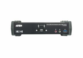 ATEN Commutateur KVMP™ MST DisplayPort 4K 2 ports USB 3.0 (câbles inclus) (CS1922M-AT-G) — image 3
