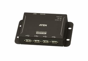 ATEN Système d'extension CAT 5 USB 2.0 à 4 Ports (jusqu'à 50 m) (UCE3250-AT-G) — image 2