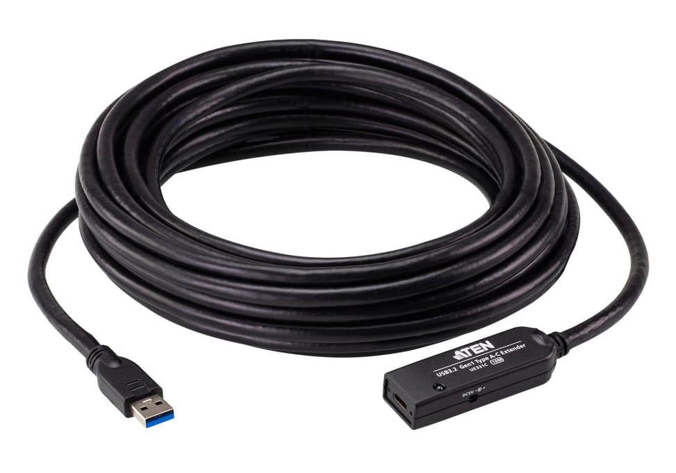 ATEN Câble prolongateur USB 3.2 de 10 m de 1re génération (UE331C-AT-G) — image 1