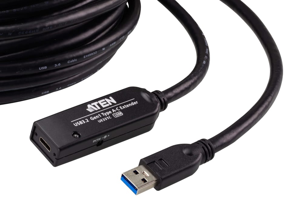 ATEN Câble prolongateur USB 3.2 de 10 m de 1re génération (UE331C-AT-G) — image 2