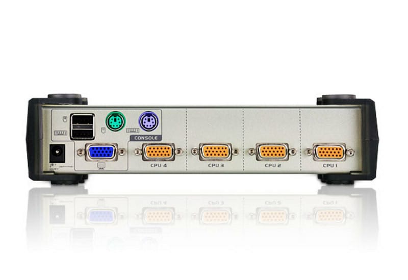 ATEN Commutateur KVM VGA PS/2 USB 4 ports Commutateur KVM VGA PS/2 USB 4 ports (CS84U-AT) — image 2