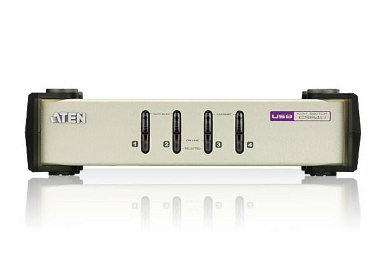 ATEN Commutateur KVM VGA PS/2 USB 4 ports Commutateur KVM VGA PS/2 USB 4 ports (CS84U-AT) — image 3