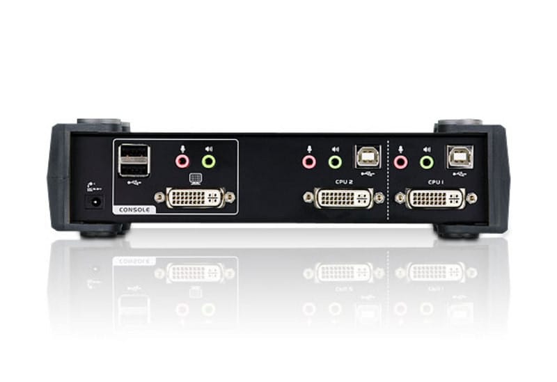 ATEN Commutateur KVMP™ DVI/audio USB 2 ports Commutateur KVMP™ DVI/audio USB 2 ports  (CS1762A-AT-G) — image 2