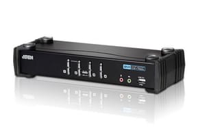 ATEN Commutateur KVMP™ DVI/audio USB 4 ports Commutateur KVMP™ DVI/audio USB 4 ports (CS1764A-AT-G)