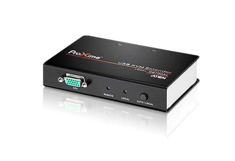 ATEN Extension KVM Cat 5 VGA USB (1280 x 1024@150m) Extension KVM Cat 5 VGA USB (1280 x 1024@150m)  (CE700A-AT-G) — image 2
