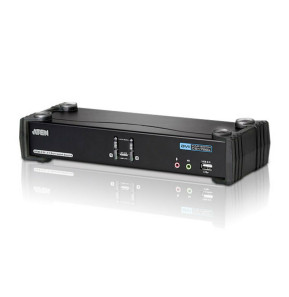 ATEN Commutateur KVMP™ DVI Dual Link/audio CH7.1 USB 2 ports (CS1782A-AT-G)