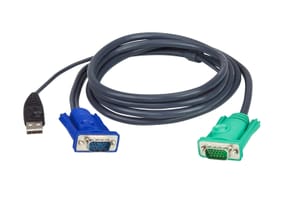 ATEN Câble KVM USB 3m avec SPHD 3 en 1 Câble KVM USB 3m avec SPHD 3 en 1 (2L-5203U)
