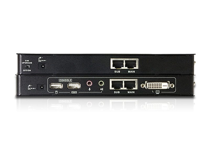 ATEN Extension KVM Cat 5 DVI USB (1024 x 768@60m) Extension KVM Cat 5 DVI USB (1024 x 768@60m)  (CE600-AT-G) — image 2