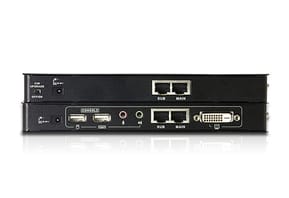 ATEN Extension KVM Cat 5 DVI USB (1024 x 768@60m) Extension KVM Cat 5 DVI USB (1024 x 768@60m) (CE600-AT-G) — image 2