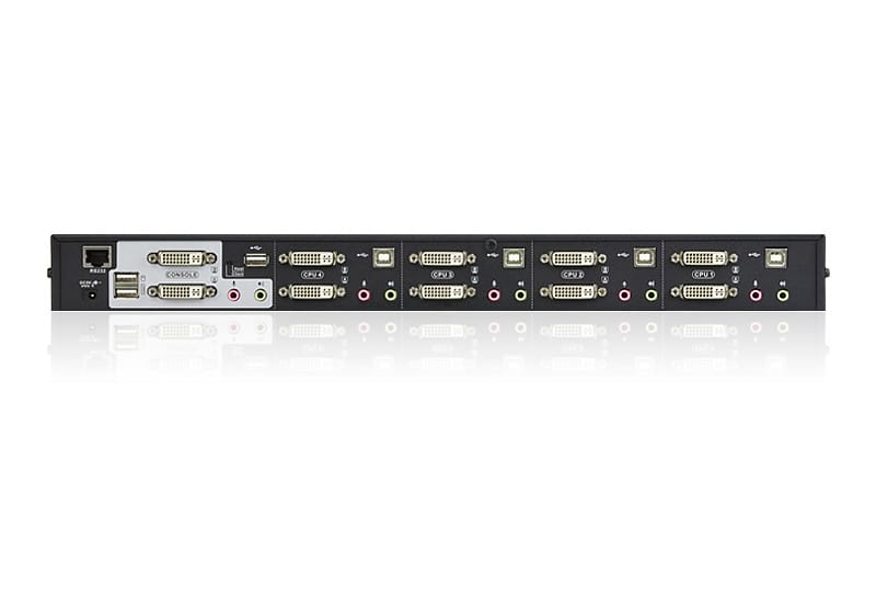 ATEN Commutateur KVMP™ deux affichages/audio DVI Dual Link USB 4 ports (CS1644A-AT-G) — image 2