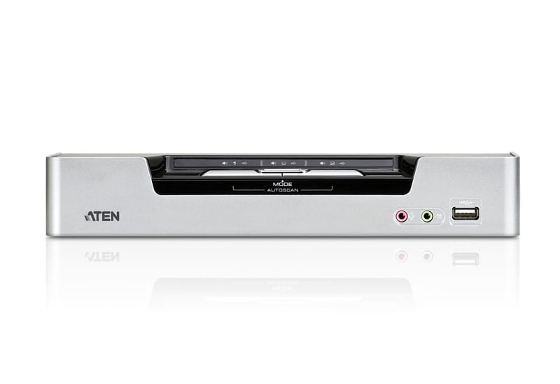 ATEN Commutateur KVMP™ deux affichages/audio DVI Dual Link USB 2 ports (CS1642A-AT-G) — image 3