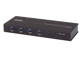 ATEN Commutateur de hub industriel USB 3.2 Gen1 4 x 4 Commutateur de hub industriel USB 3.2 Gen1 4 x 4 (US3344I-AT)